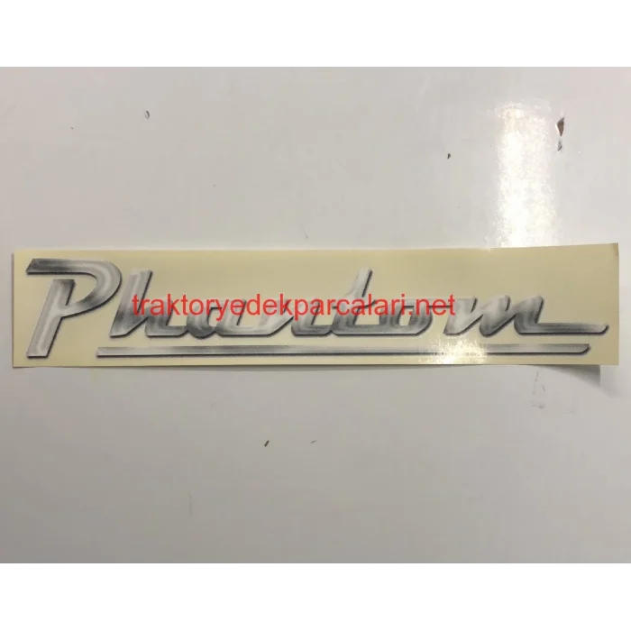 PHANTOM YAZI ETİKET YENİ MODEL