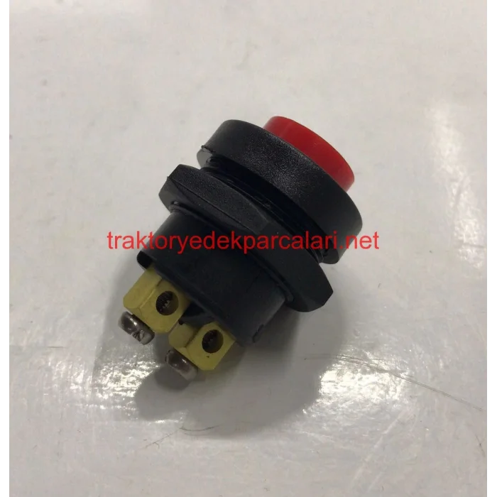 PLASTİK BUTON KIRMIZI