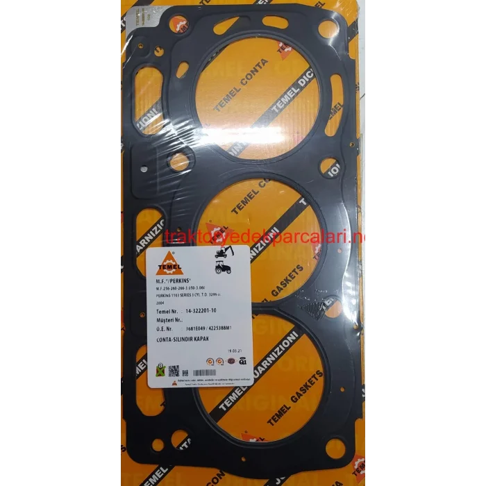 SİLİNDİR KAPAK CONTA HATTAT 1103 MOTOR