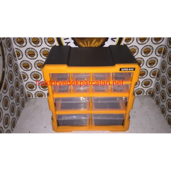 TAKIM ÇANTASI ORGANİZER 12 Lİ BLOK ÇEKMECELİ