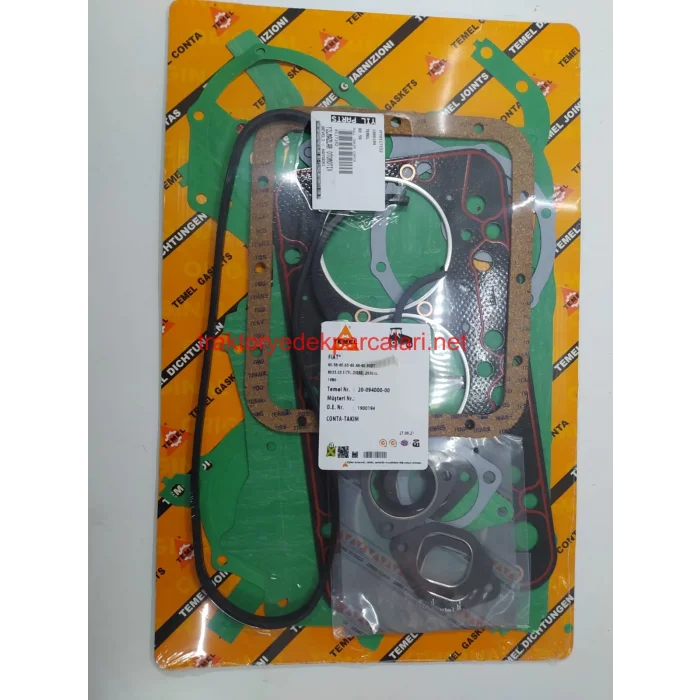 TAKIM CONTA FULL 3 SİL.104 MM (SİL. KAPAK CONTALI)