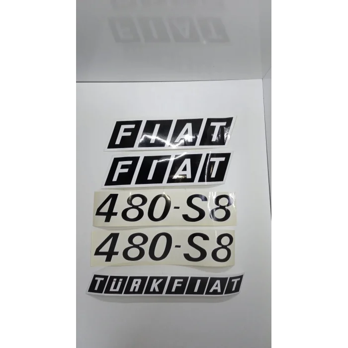 TÜRK FIAT 480 S8 YAN YAZI TAKIMI