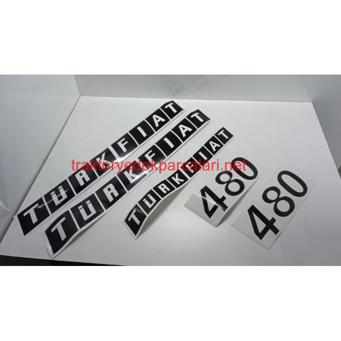 TÜRK FIAT 480 YAN YAZI TAKIMI