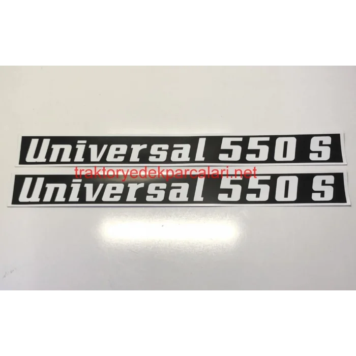 YAN YAZI TAKIMI 550-S SİYAH ÜNİVERSAL