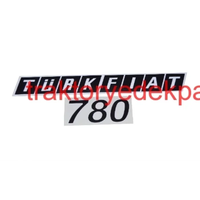 YAN YAZI TAKIMI 780 FİAT TRAKTÖR