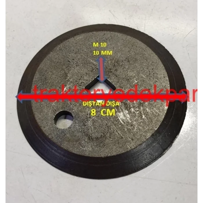 YEM KARMA DAİRE TİP BIÇAK 80XM10