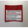 DİREKSİYON POMPA ETİKETİ MF