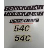 FİAT 54 C YAN YAZI TAKIMI