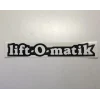 LİFT OTOMATİK ETİKETİ