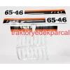 YAN YAZI TAKIMI ( ESKİ MODEL-ELEKLİ ) 65-46 TÜRK FIAT