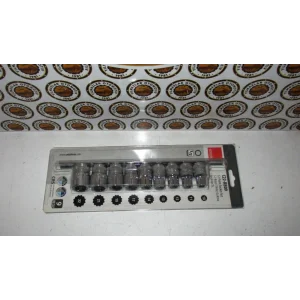 C22-RB09 9 PARÇA 1/2´´ 12 KÖŞE (YILDIZ) LOKMA ANAHTAR TAKIMI