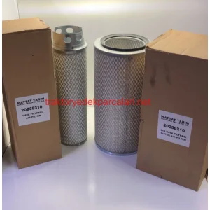 HAVA FİLTRESİ İÇ - DIŞ TAKIM VALTRA 8000 SERİ