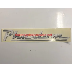 PHANTOM YAZI ETİKET YENİ MODEL