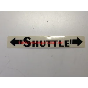 SHUTTLE ETİKETİ MF