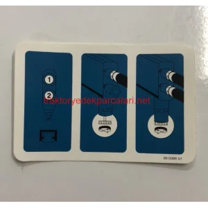 SPOOL VALF ETİKETİ MF