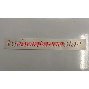 TURBOİNTERCOOLER ETİKETİ NEWHOLLAND