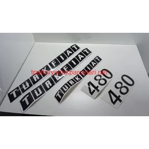 TÜRK FIAT 480 YAN YAZI TAKIMI
