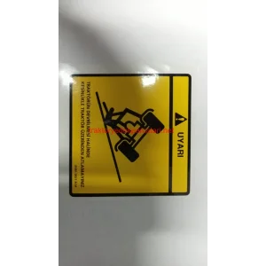 UYARI - DEVRİLME ETİKETİ