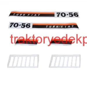 YAN YAZI TAKIMI ( ESKİ MODEL-ELEKLİ ) 70-56 TÜRK FİAT