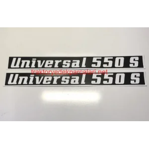 YAN YAZI TAKIMI 550-S SİYAH ÜNİVERSAL