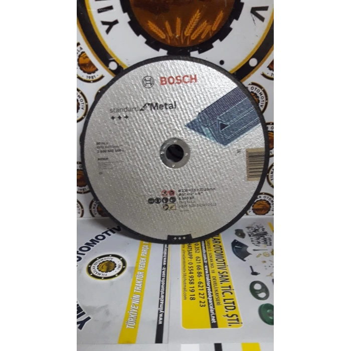 230 MM KESİCİ TAŞ BOSCH 230X3X2,23 MM