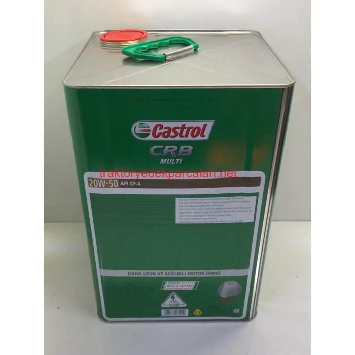 CASTROL 20W50 MOTOR YAĞI 18 L