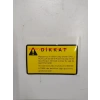 MOTOR YAĞ İKAZ ETİKETİ SARI