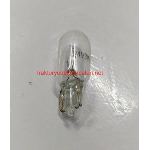 24 VOLT DİPSİZ SARI AMPUL