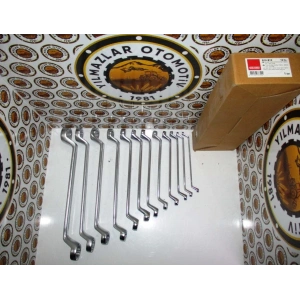 B14-B12 12 PC.YILDIZ İKİ AĞIZ ANAHTAR TK./KARTON KUTULU