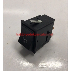 FAR DÜĞMESİ ( UZUN ) 2 KADEMELİ DİKTÖRTGEN SİYAH