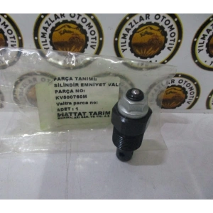 KV500760M SİLİNDİR EMNİYET VALFİ