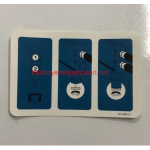 SPOOL VALF ETİKETİ MF