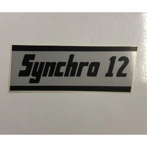 SYNCHRO 12 ETİKETİ SAĞ