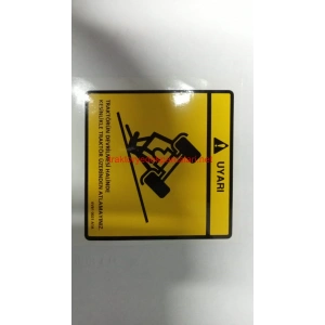 UYARI - DEVRİLME ETİKETİ