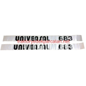 YAN YAZI TAKIMI UNİVERSAL 683