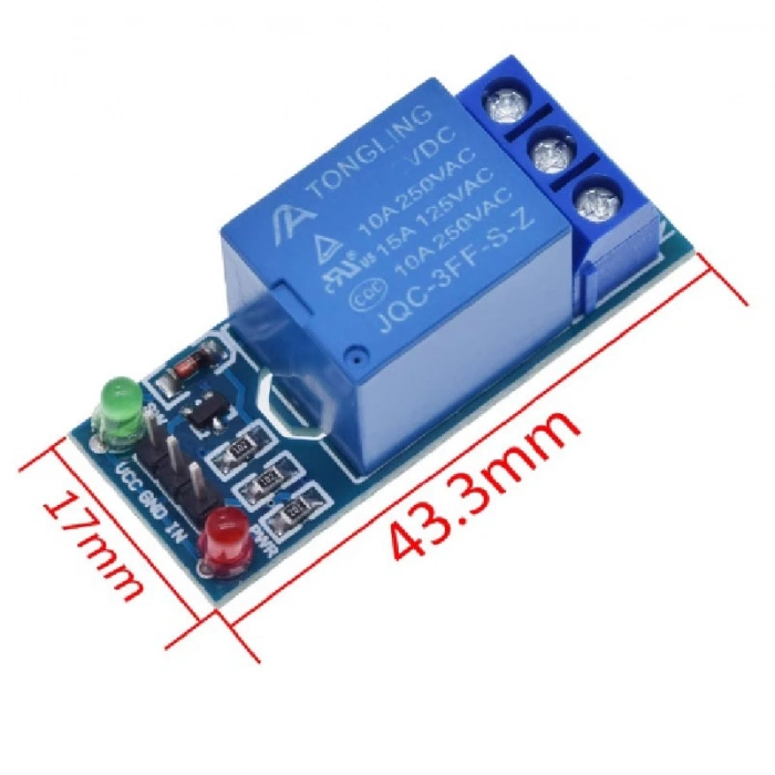 1 Kanal 24V Röle Modül Ac - 250V 10A