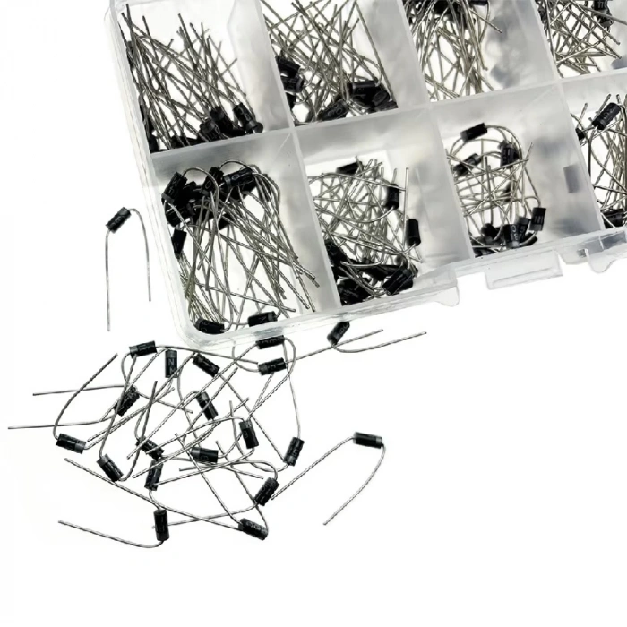 100 Parça Diyot Seti DO-41 Kılıf – Kutulu