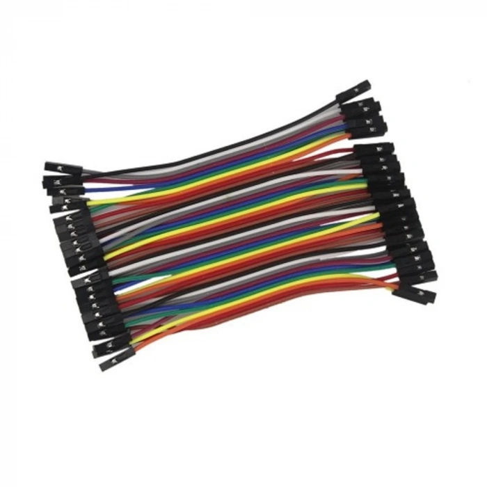 10cm 40 Pin Dişi Dişi Dupont Kablo Breadboard Jumper