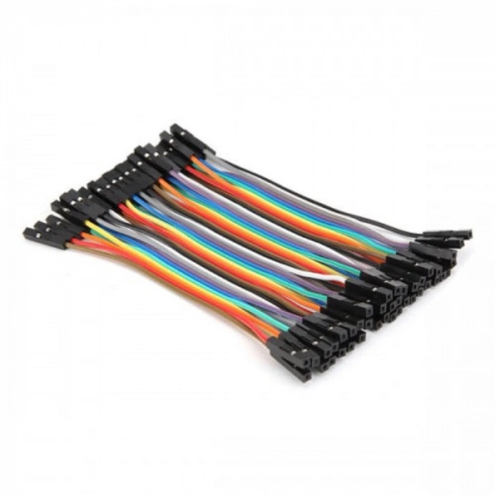 10cm 40 Pin Dişi Dişi Dupont Kablo Breadboard Jumper