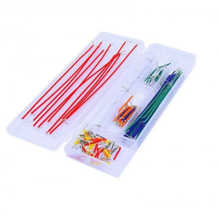 140 Parça Kutulu Kablo Seti - Breadboard 140 Adet Jumper Kablo