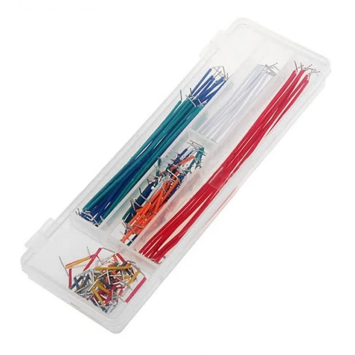 140 Parça Kutulu Kablo Seti - Breadboard 140 Adet Jumper Kablo