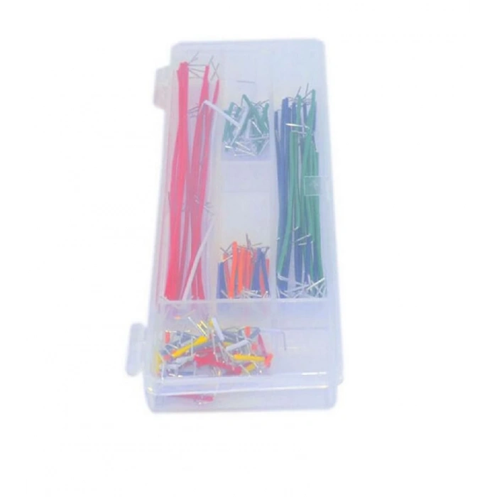 140 Parça Kutulu Kablo Seti - Breadboard 140 Adet Jumper Kablo