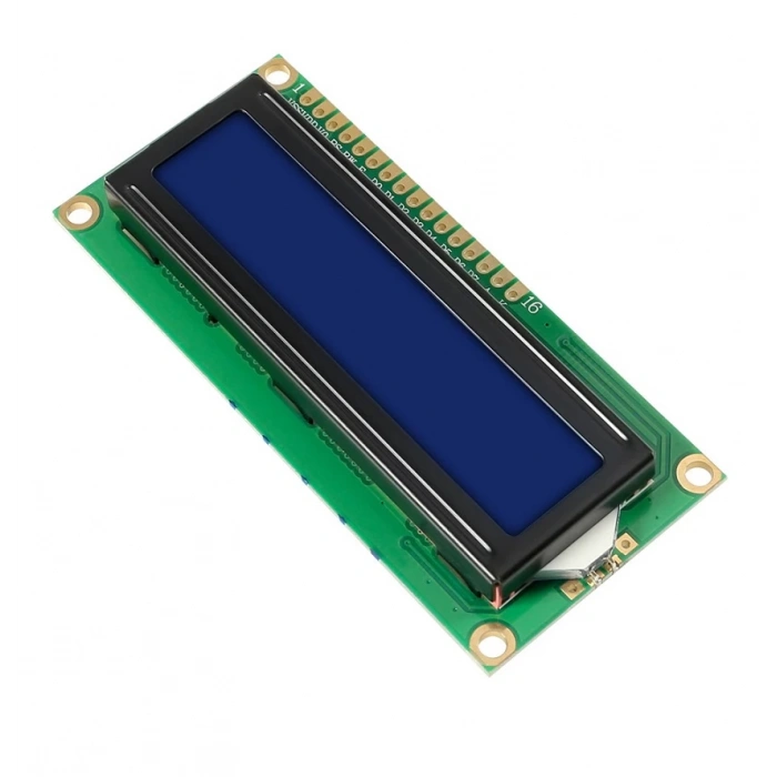 16x2 LCD EKRAN - Mavi 2x16 Screen Display