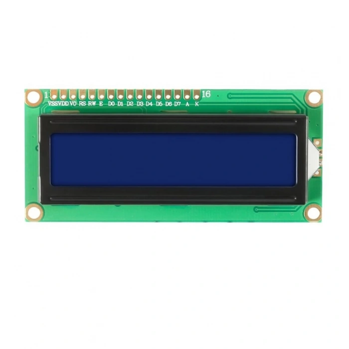 16x2 LCD EKRAN - Mavi 2x16 Screen Display