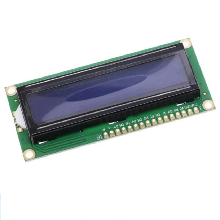 16x2 Mavi Lcd Iıc/ı2c Ekran Arayüz Modülü Birlikte Set