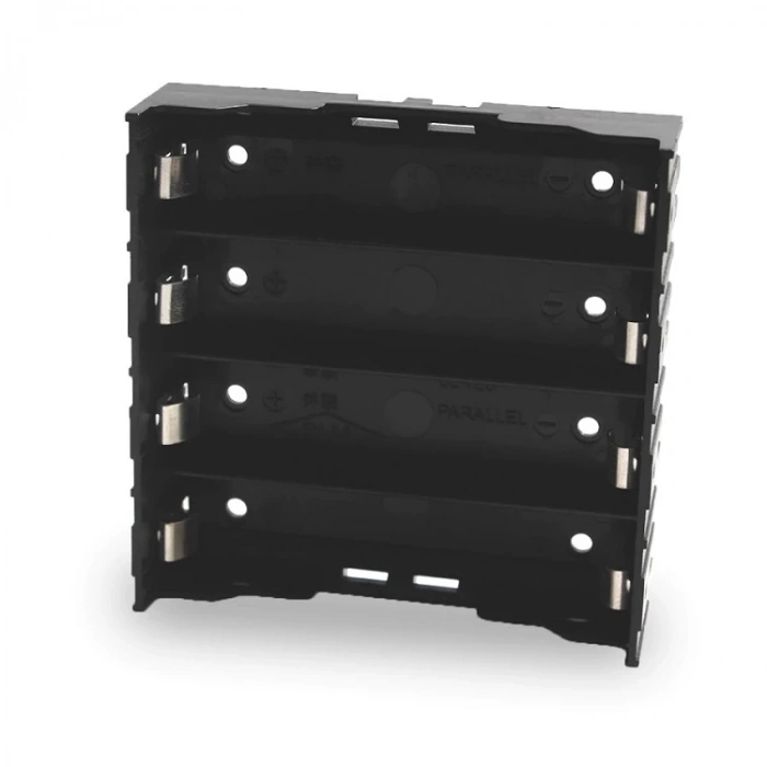 18650 Dörtlü Pil Kutusu Pil Yuvası