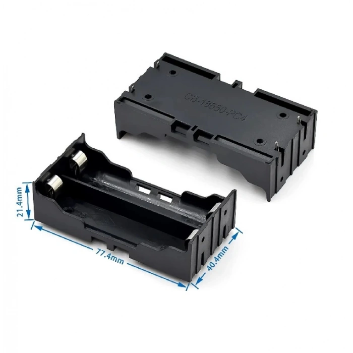 18650 İkili Pil Kutusu Pil Yuvası