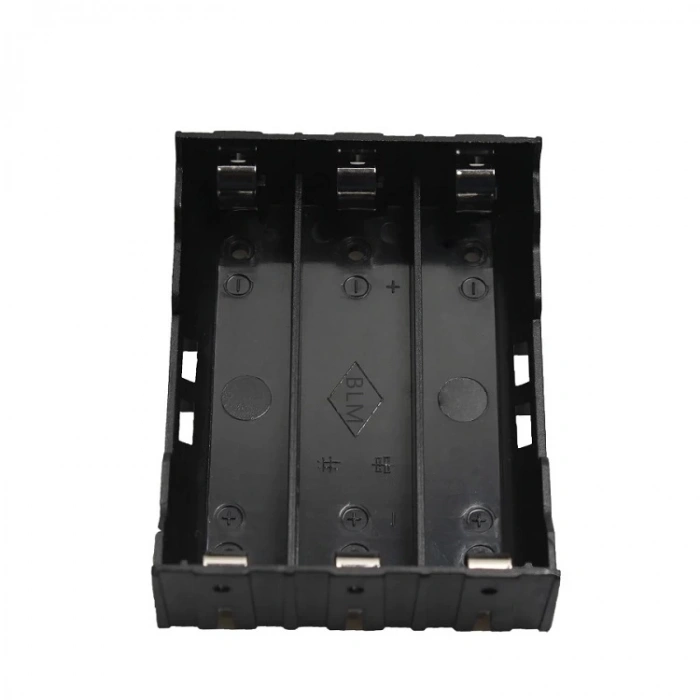 18650 Üçlü Pil Kutusu Pil Yuvası