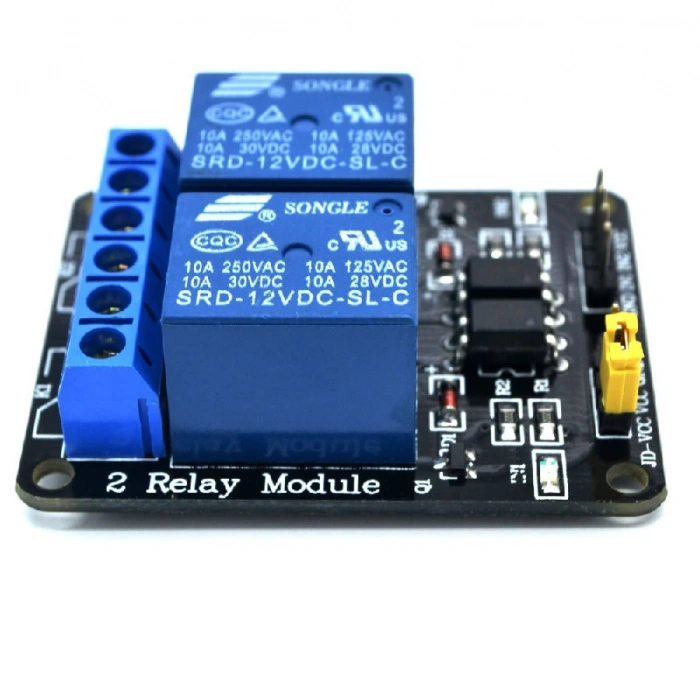 2 Kanal 12v Röle Modül - Ac 250v 10a