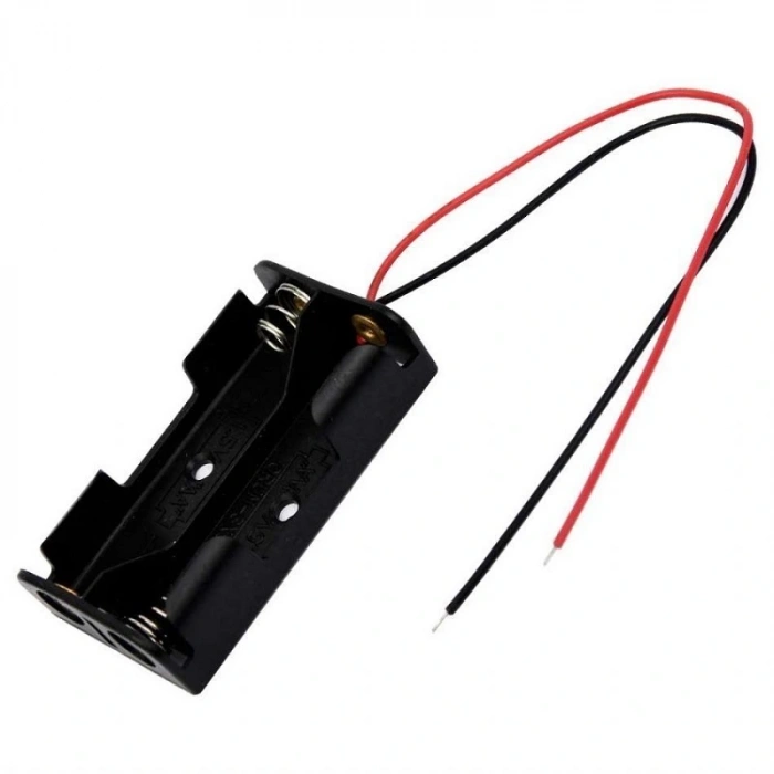 2li Aa Pil Yuvası - Pil Yatağı, Ikili, Aa Pil Kutusu